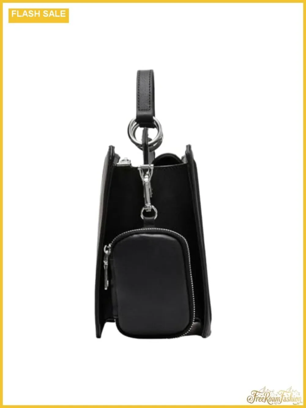 Steve Madden Bevelyn Convertible Crossbody Satchel Bag with Removable Strap